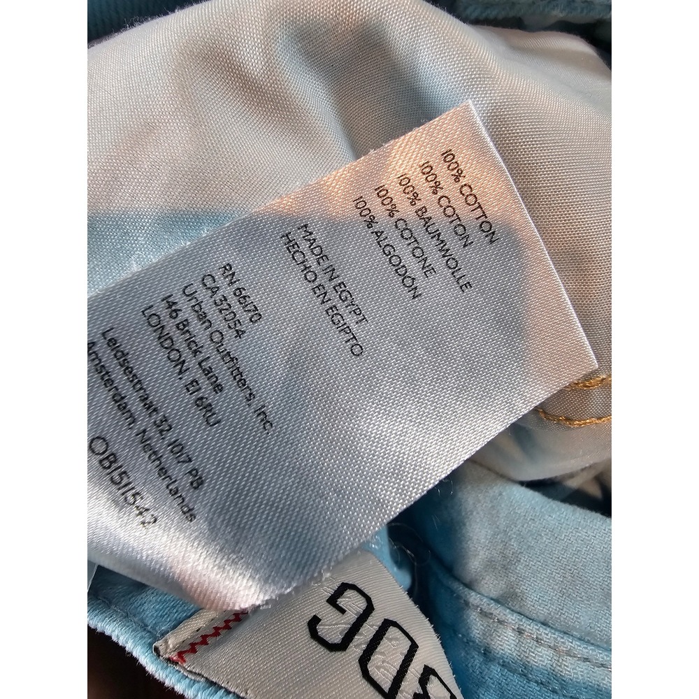 BDG Urban Outfitters High & Wide Leg Jeans Light Blue Wash Denim Size 27 - Picture 8 of 16
